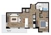 Floor plan Penthouse 8 layout
