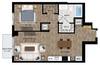 Floor plan Penthouse 6 layout