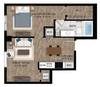 Floor plan Penthouse 7 layout