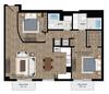 Floor plan Penthouse 2 layout