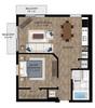 Floor plan A1-B layout
