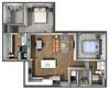 Floor plan B3 layout