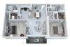 Floorplan Malaga 1335 Layout