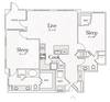Floor plan Matteo III layout