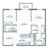 Floorplan T-3B Layout