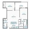 Floorplan T-9 Layout
