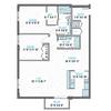 Floorplan T-1 Layout