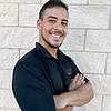 man in black shirt