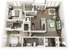Floor plan Calypso layout