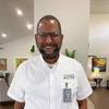 man wearing white short sleeve shirt