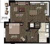 Floorplan A2-A Layout