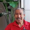 man wearing red shirt