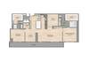 Floorplan PH6 Layout