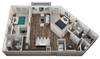 Floorplan B3 (Alder) Layout