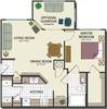 Floorplan A1 Layout