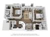 Floorplan 2 Bedroom Layout