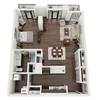 Floorplan Upper East Side Layout