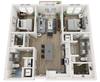 Floorplan B1 Layout
