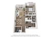 Floorplan One Bedroom One Bath Layout