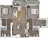 Floorplan B1A lLayout