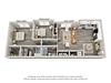 Floorplan two bedroom layout