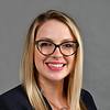 smiling woman with glasses