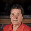 Older man with black short hair