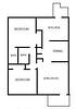 Floorplan Two Bedroom Two Bath 1210 Layout