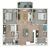 Floorplan B1 Layout