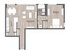 Floorplan 1B4 Layout