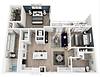 Floorplan B2.1 Layout