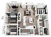 Floorplan C1 HC2 Layout