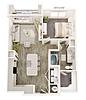Floorplan A1 Layout