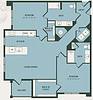 Floorplan B2-HC Layout