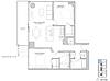 Floorplan 1 Line Floors 44-53 Layout