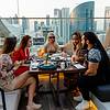 People dining in restaurant