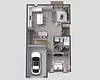 Floor plan D1 layout
