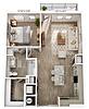 Floorplan A1.2 Attainable Layout