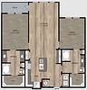 Floorplan B3 Alt 1 Layout