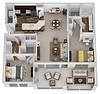 Floorplan B2 Layout