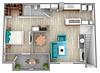 Floorplan A1C Layout