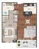 1 Bedroom Apartment – 1111 Post Oak Blvd. #0570, Houston, TX, 77056